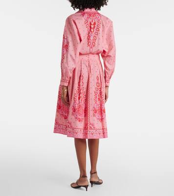 Midikleid aus einem Baumwollgemisch | Etro