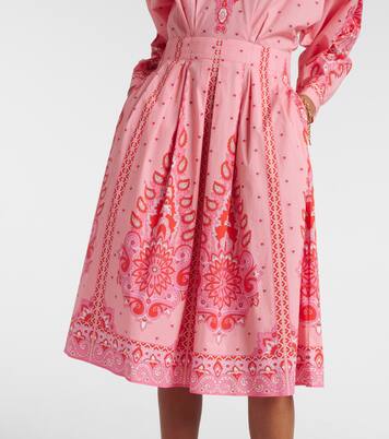 Midikleid aus einem Baumwollgemisch | Etro