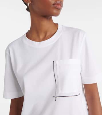 Cotton jersey T-shirt | Brunello Cucinelli