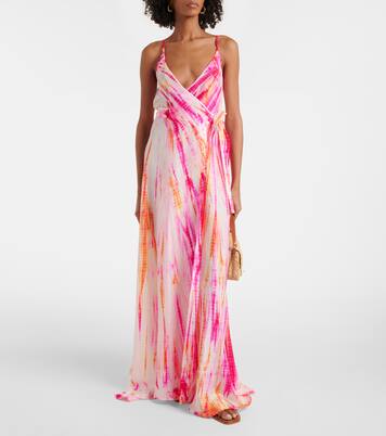 Maxikleid aus Seide | Anna Kosturova