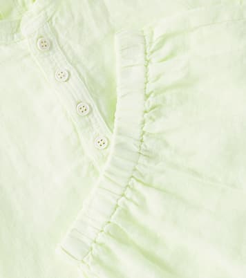 Baby Set aus Hemd und Shorts aus Leinen | Il Gufo