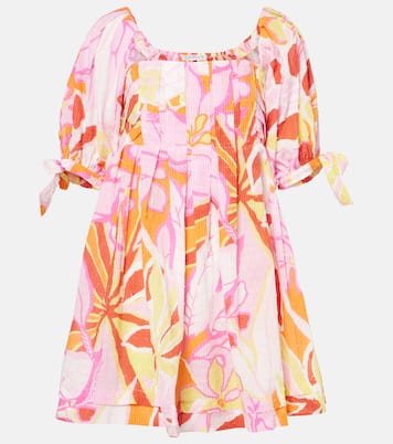 Robe Catalina imprimée en coton | Poupette St Barth