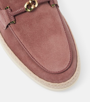 Loafers aus Veloursleder | Tod's