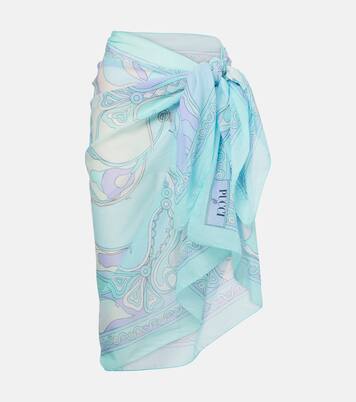 Orchidee beach cover-up | Pucci