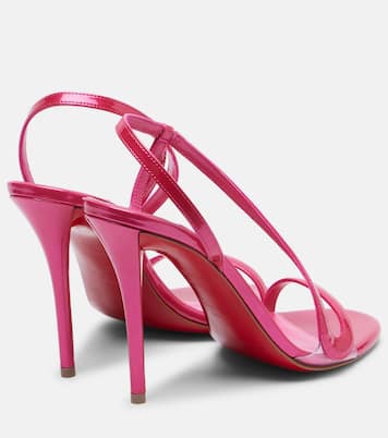 صندل من الجلد اللامع Rosa Z 100 | Christian Louboutin
