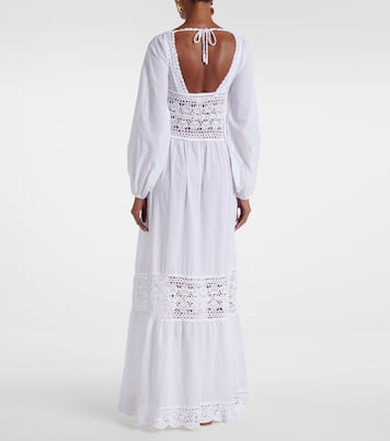 Robe Victoria en crochet de coton | Anna Kosturova