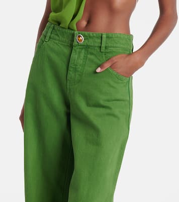 Mid-Rise Wide-Leg Jeans | Christopher Esber