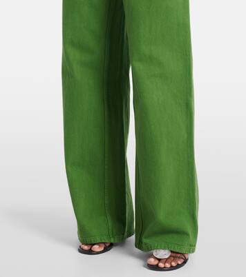 Mid-Rise Wide-Leg Jeans | Christopher Esber