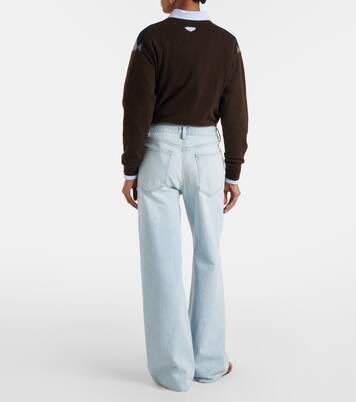 Shona high-rise wide-leg jeans | Agolde