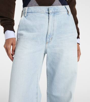 Shona high-rise wide-leg jeans | Agolde