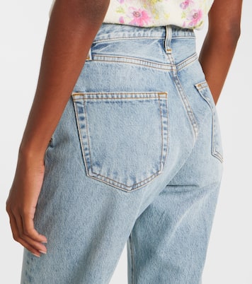High-Rise Straight Jeans The Vertical Crop | Frame