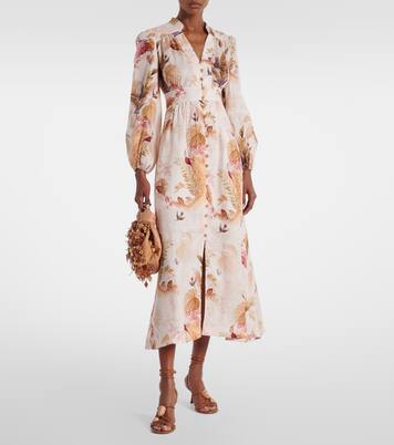 Midikleid Ascension aus Leinen | Zimmermann