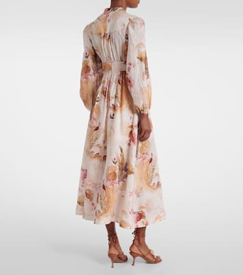 Midikleid Ascension aus Leinen | Zimmermann