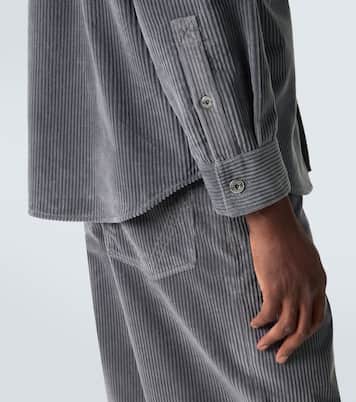 Matt cotton corduroy shirt  | Bottega Veneta