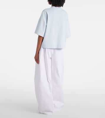 Corto cropped cotton T-shirt | Jacquemus