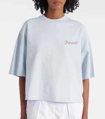 Corto cropped cotton T-shirt | Jacquemus