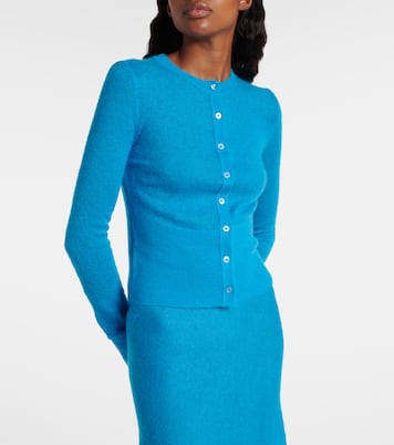 Mohair and wool-blend cardigan | Alaïa