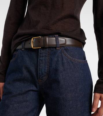 Maxi Classic leather belt | The Row