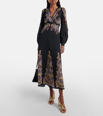 Robe midi à motif cachemire | Etro