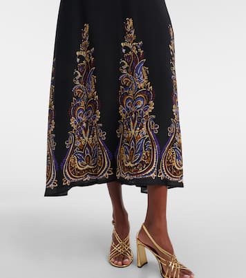 Robe midi à motif cachemire | Etro