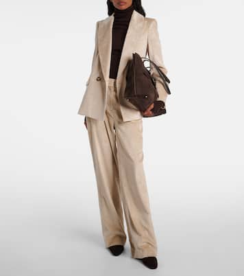 Pantalon ample Grigore en velours côtelé | Veronica Beard