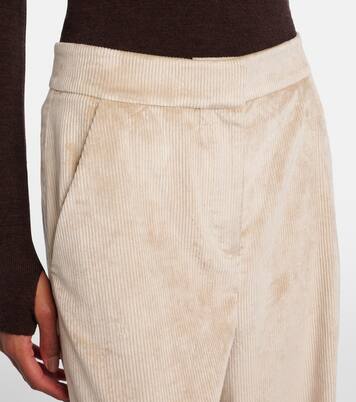 Pantalon ample Grigore en velours côtelé | Veronica Beard