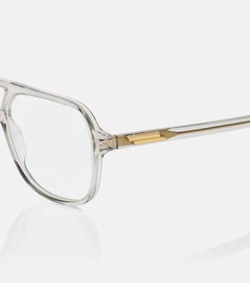 Slim Ribbon aviator glasses | Bottega Veneta