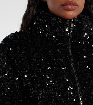 Louvi sequined down jacket | Moncler