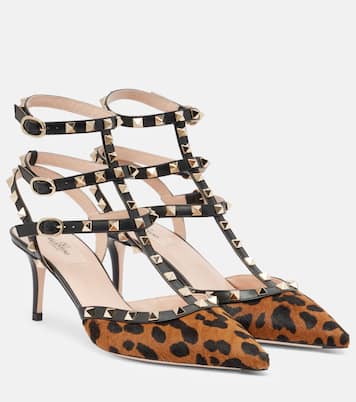 Pumps Rockstud aus Kalbshaar | Valentino Garavani