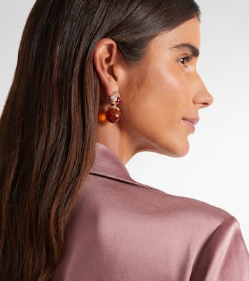 Boucles d'oreilles Acilla en or 18 ct et pierres précieuses | Marina B