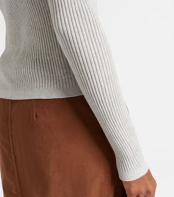 Polo Nikki en coton et cachemire | Velvet