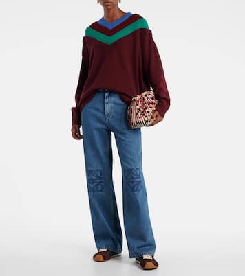 Anagram wide-leg jeans | Loewe