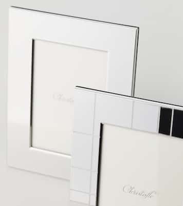 Graphik stainless steel picture frame | Christofle