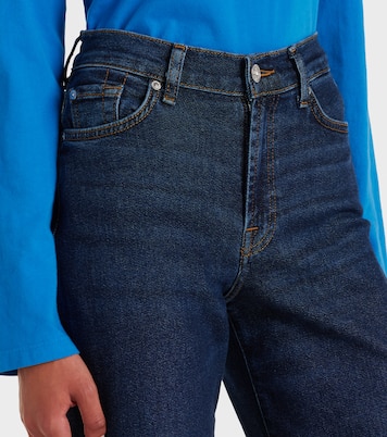 Lotta high-rise wide-leg jeans | 7 For All Mankind