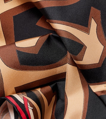 Labirinto silk twill scarf | Pucci