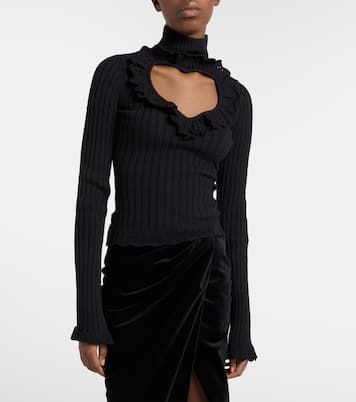 Top Heart in misto cotone | Balenciaga