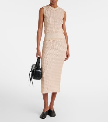 Ribbed-knit sweater vest | Maison Margiela