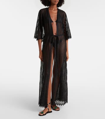 Talitha semi-sheer kaftan | Melissa Odabash