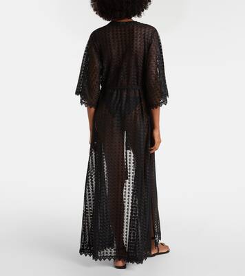 Talitha semi-sheer kaftan | Melissa Odabash