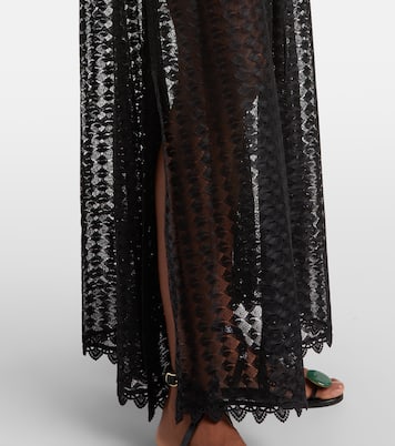 Talitha semi-sheer kaftan | Melissa Odabash