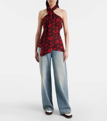 Sneakers EC1 in pelle con suede | McQueen