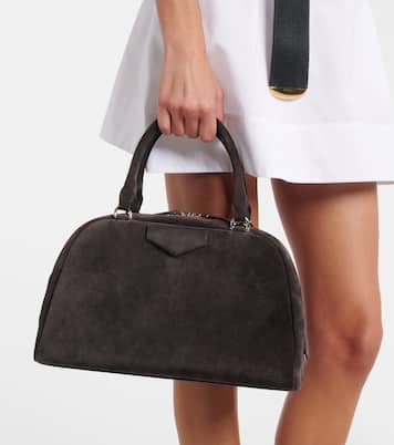 Antigona East-West Medium suede tote bag | Givenchy