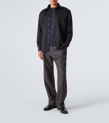 T-shirt en cachemire, soie et chanvre | Gabriela Hearst