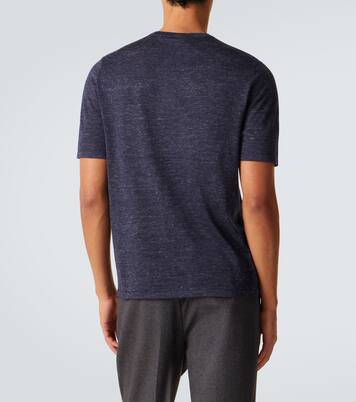 T-shirt en cachemire, soie et chanvre | Gabriela Hearst