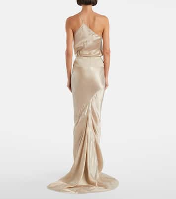 Satin maxi skirt | Rick Owens