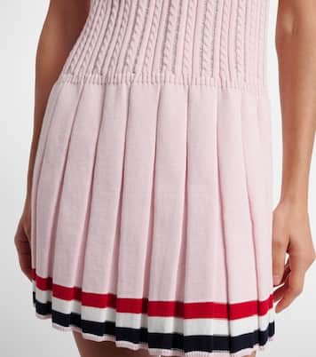 Pleated cotton minidress | Thom Browne