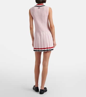 Pleated cotton minidress | Thom Browne