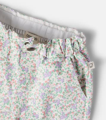 Paola花卉斜纹布裤装 | Cozmo