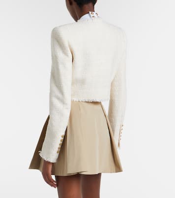 Cropped tweed jacket | Balmain