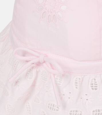 Baby Eliana broderie anglaise cotton sun hat | Louise Misha